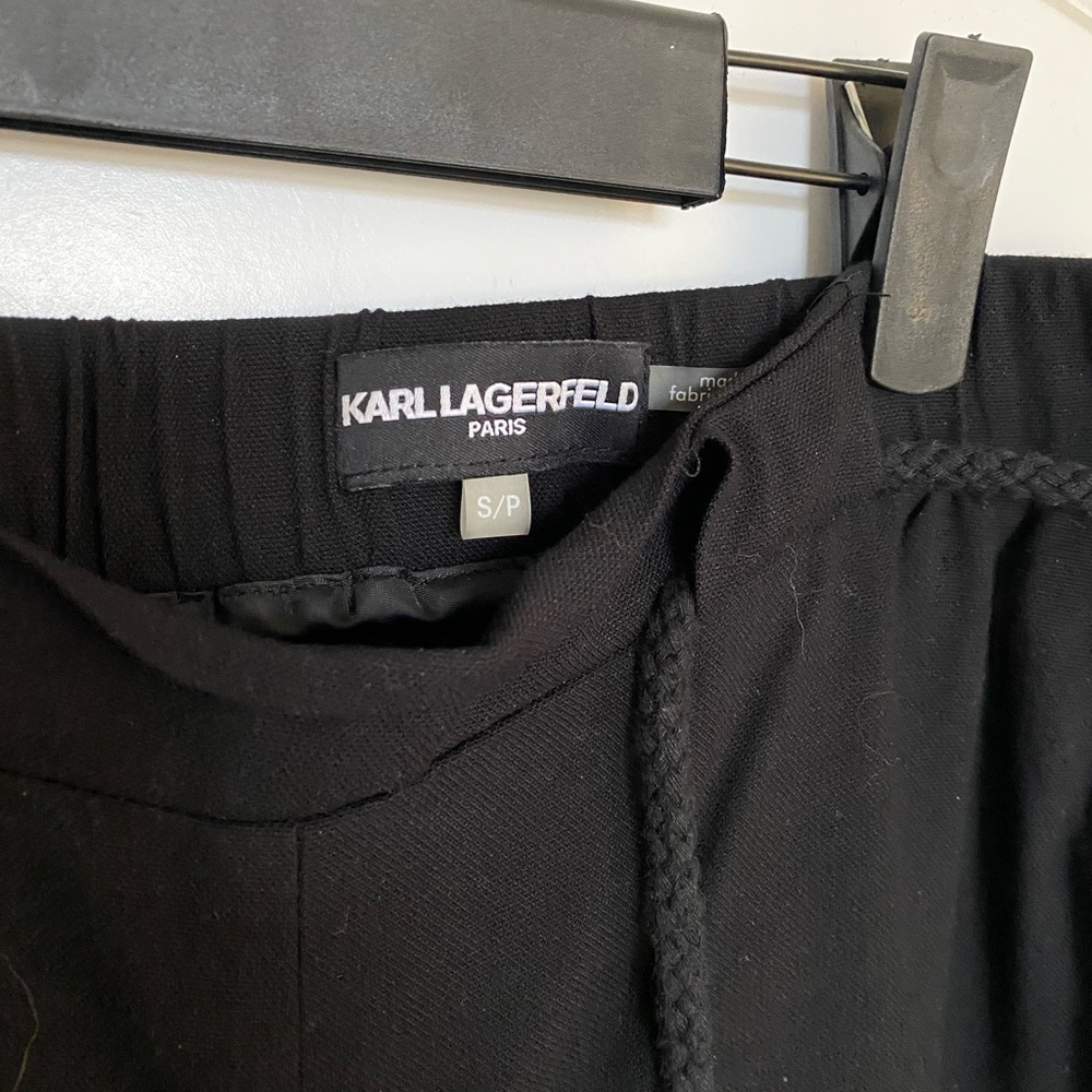 Karl Lagerfeld Dressy Jogger with Rope Tie